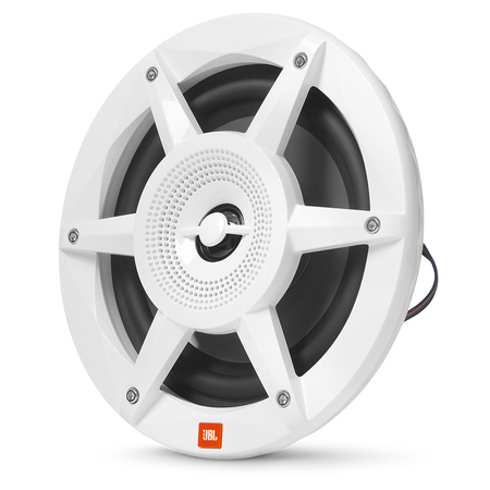 Jbl 6.5" Coaxial Marine RGB Speakers - White STADIUM Series STADIUMMW6520AM